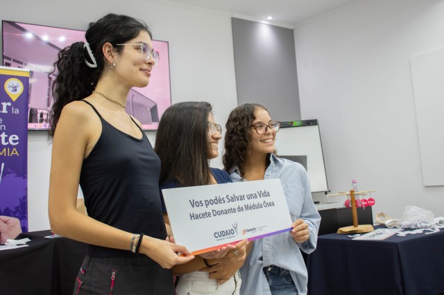 Campaña de donación de médula osea de Cudaio
