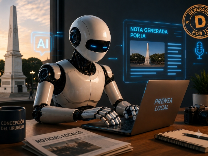 Periodismo del futuro en Concepción del Uruguay: experimentan con Inteligencia Artificial para potenciar el sitio entrerriano Dale Concepción